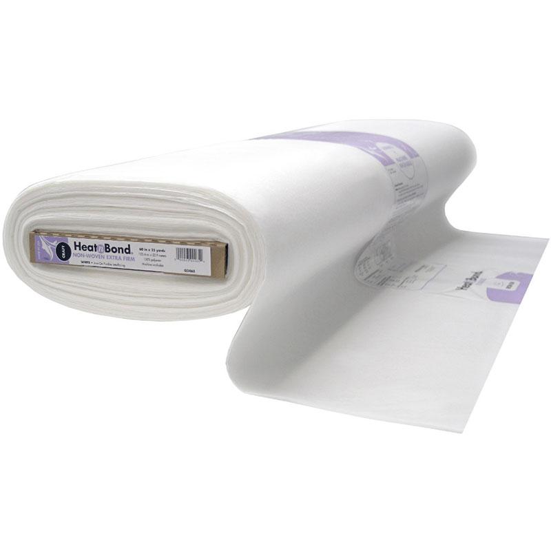 HeatnBond Craft Extra Firm Non-Woven Fusible, White 60 in